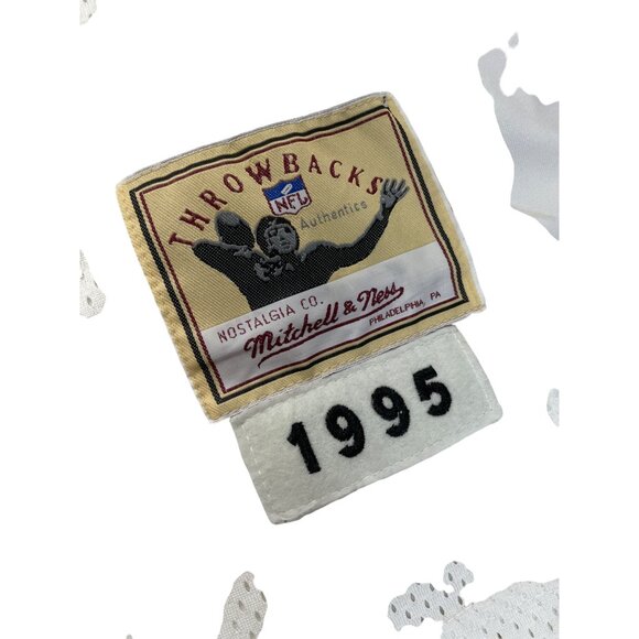 Mitchell Ness Miami Hurricanes #13 Football Jersey White  green Size 54 SKU 9004 - Picture 7 of 13